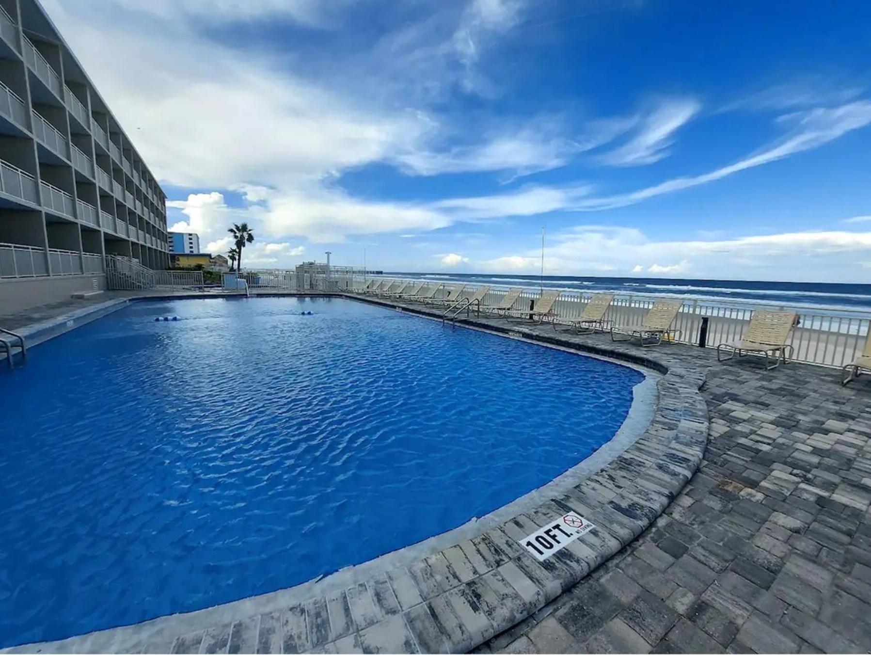 Oceanfront Penthouse, Near Main St & Speedway With Pool Apartment Daytona Beach Ngoại thất bức ảnh